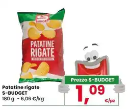 Eurospar Patatine rigate offerta