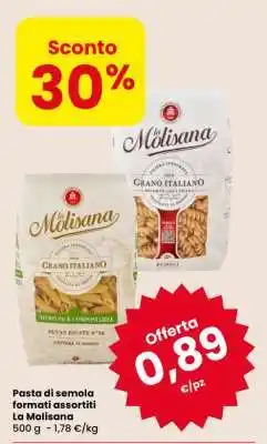 Eurospar Pasta di semola formati assortiti La Molisana offerta
