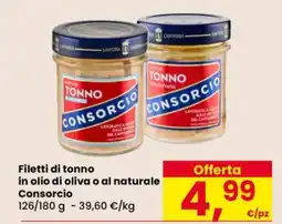 Eurospar FILETTI DI TONNO offerta
