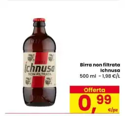 Eurospar Birra Non Filtrata ICHNUSA offerta