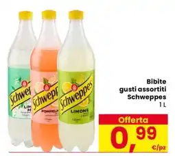 Eurospar Bibite gusti assortiti Schweppes offerta