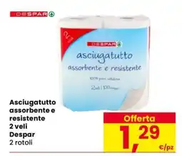 Eurospar Asciugatutto assorbente e resistente offerta