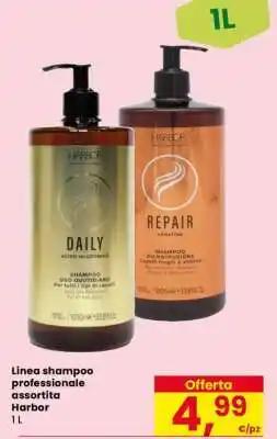 Eurospar Linea shampoo professionale assortita Harbor offerta