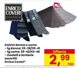 Eurospar Calzini donna o uomo offerta