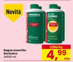 Eurospar Bagno assortito Borotalco offerta