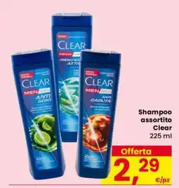 Eurospar Shampoo assortito Clear offerta