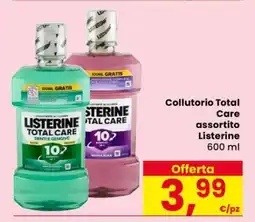 Eurospar Collutorio Total Care assortito Listerine offerta