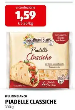 ALDI Mulino Bianco Piadelle Classiche offerta