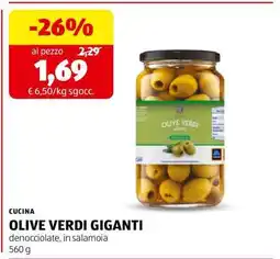 ALDI Olive Verdi Giganti offerta