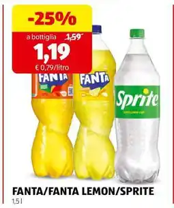 ALDI FANTA/FANTA LEMON/SPRITE offerta