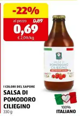 ALDI Salsa di pomodoro ciliegino offerta