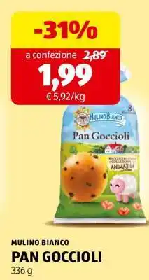 ALDI Mulino Bianco Pan Goccioli offerta