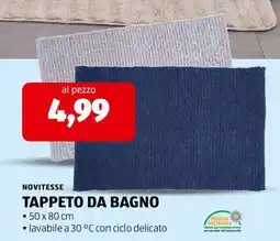 ALDI NOVITESSE TAPPETO DA BAGNO offerta