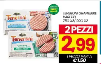 Teneroni Granterre Vari Tipi