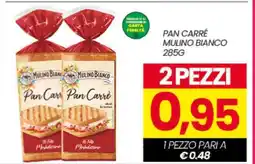Eurospar PAN CARRÉ offerta