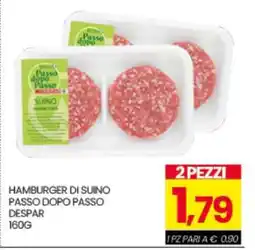 Eurospar Hamburger Di Suino offerta
