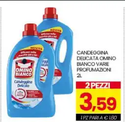 Eurospar CANDEGGINA DELICATA OMINO BIANCO VARIE PROFUMAZIONI offerta