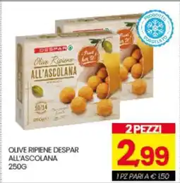 Eurospar OLIVE RIPIENE DESPAR ALL'ASCOLANA offerta