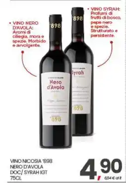 Eurospar VINO NICOSIA ‘898 offerta