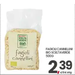 Eurospar FAGIOLI CANNELLINI BIO SCELTAVERDE 500G offerta