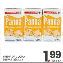 Eurospar Panna da cucina offerta