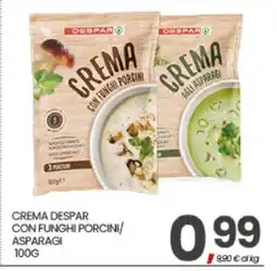 Eurospar CREMA DESPAR CON FUNGHI PORCINI/ASPARAGI offerta