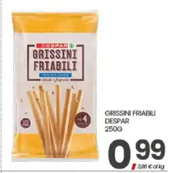 Eurospar GRISSINI FRIABILI DESPAR offerta