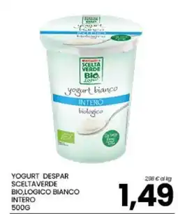 Eurospar YOGURT DESPAR SCELTAVERDE offerta