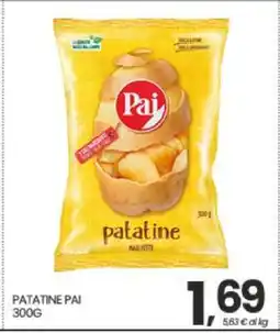 Eurospar PATATINE PAI offerta