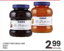 Eurospar CONFETTURE ZUEGG VARI GUSTI offerta