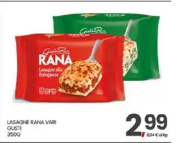 Eurospar LASAGNE RANA VARI GUSTI offerta
