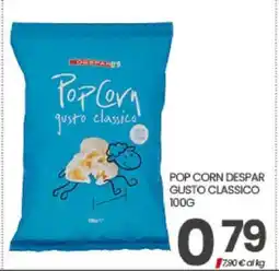 Eurospar POP CORN DESPAR GUSTO CLASSICO 100G offerta