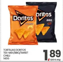 Eurospar TORTILLAS DORITOS offerta