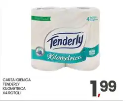 Eurospar Carta Igienica Tenderly Kilometrica offerta