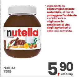Eurospar Nutella offerta