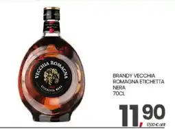 Eurospar Brandy Vecchia Romagna Etichetta Nera offerta