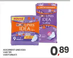 Eurospar Assorbenti Lines Idea offerta