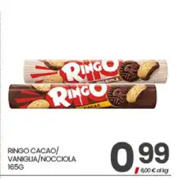 Eurospar RINGO CACAO/ VANIGLIA/NOCCIOLA offerta