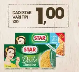 Eurospar DADI STAR VARI TIPI X10 offerta