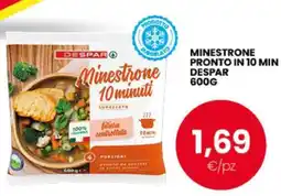 Eurospar MINESTRONE PRONTO IN 10 MIN DESPAR 600G offerta