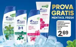 Eurospar SHAMPOO/SHAMPOO+BALSAMO ANTIFORFORA HEAD&SHOULDERS VARI TIPI offerta