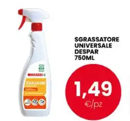 Eurospar SGRASSATORE UNIVERSALE DESPAR 750ML offerta