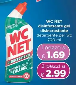 Acqua & Sapone WC NET disinfettante gel disincrostante offerta