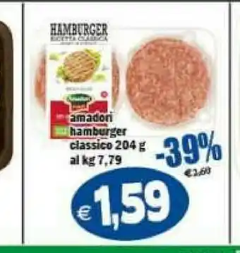 Hamburger di pollo fonte di iodio 204 g(ml)