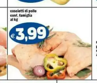Il Castoro Supermercati Cosciotti di pollo offerta
