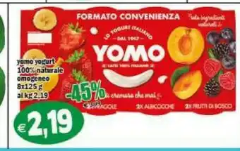 Yogurt 100% naturale