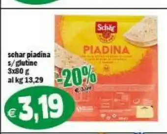 Piadina s/glutine
