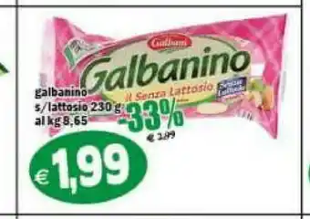 Galbanino il senza lattosio 230 g(ml)