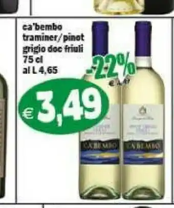 Ca' bembo traminer