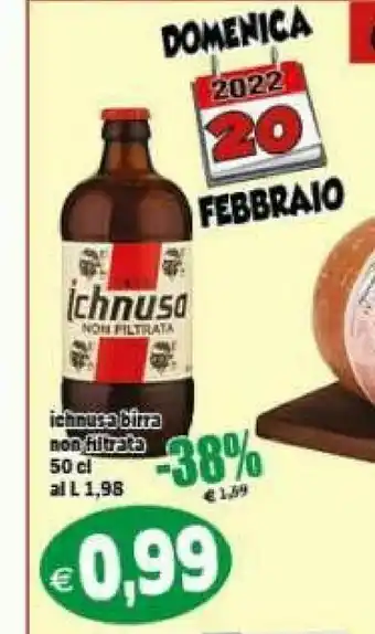 Birra non filtrata 500 g(ml)